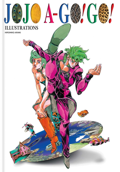Бумажная книга «JoJo A-Go!Go!», автор Хирохико Араки - фото №1