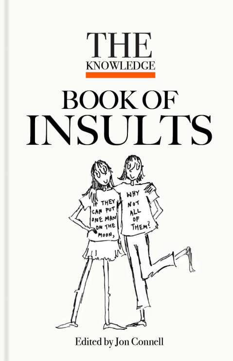 Паперова книга «The Knowledge Book of Insults» - фото №1