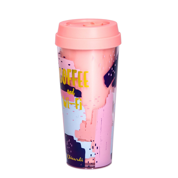  «Термочашка Chicardi Coffee and Wi-Fi 475 мл (A002503)», бренда Chicardi - фото №1
