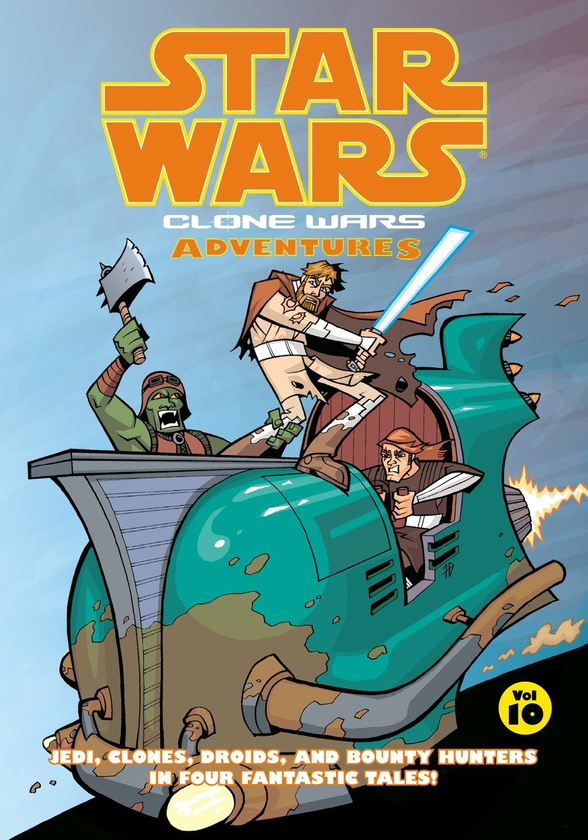 Бумажная книга «Star Wars. Clone Wars Adventures. Volume 10», авторов Итен Биверс, Крис Авеллон - фото №1