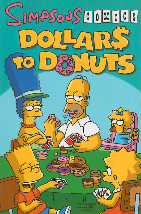 Бумажная книга «Simpsons Comics. Dollars to Donuts», автор Мэтт Грёнинг - фото №1
