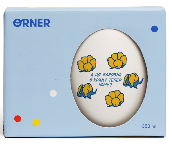  «Чашка А ця бавовна в Криму тепер кому», бренда Orner - фото №1