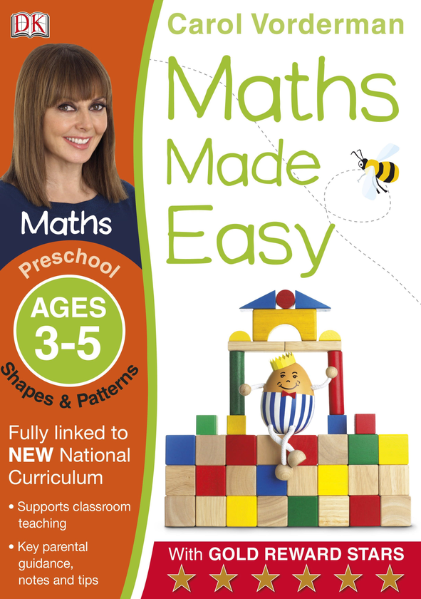 [object Object] «Maths Made Easy Shapes and Patterns Ages 3-5 Preschool», автор Кэрол Вордерман - фото №1