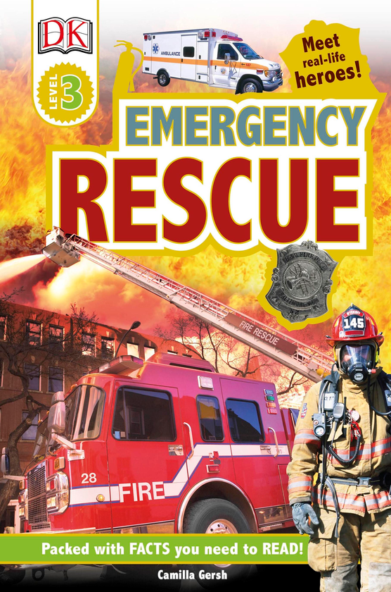 Паперова книга «Emergency Rescue. Meet Real-life Heroes», автор Камілла Герш - фото №1