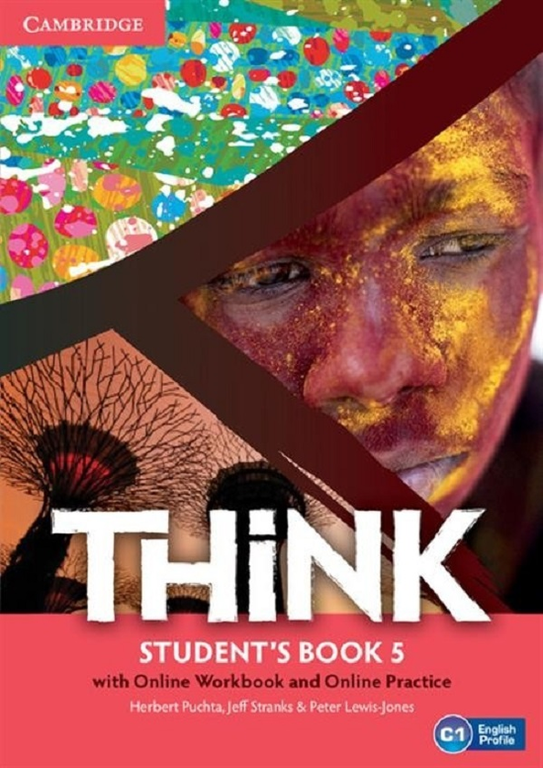 [object Object] «Think 5 Student's Book with Online Workbook and Online Practice», авторів Пітер Льюїс-Джонс, Джефф Стренкс, Герберт Пухта - фото №1