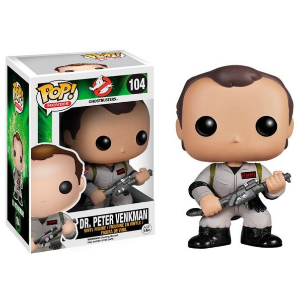 «Коллекционная фигурка Funko POP! Ghostbusters Питер Венкман (FK3976)», бренда Funko Pop - фото №1
