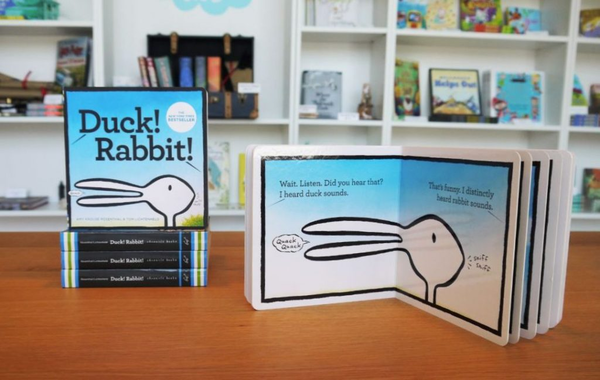 Паперова книга «Duck! Rabbit!», автор Емі Круз Розенталь - фото №1