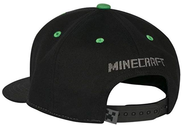  «Бейсболка JINX Minecraft Creepin Snap Back Hat (JINX-7116)», бренду JINX - фото №1