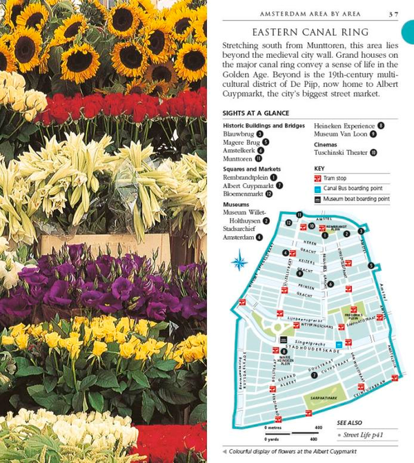 Бумажная книга «Amsterdam Pocket Map and Guide» - фото №1