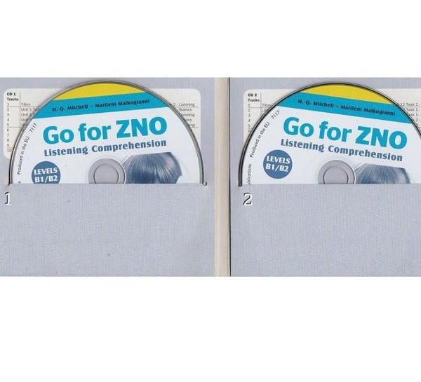 [object Object] «Go for ZNO Listening Class CDs B1-B2», автор Естер Войджицкі - фото №3 - мініатюра