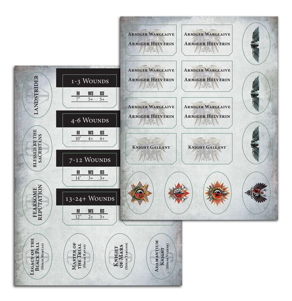  «Datasheets Cards: Imperial Knights Games Workshop (60220108004)», бренда Games Workshop - фото №1