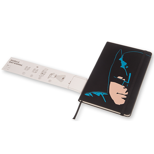  «Еженедельник Moleskine 2017 Batman средний черный (DBA12WN3Y17)», бренда Moleskine - фото №1