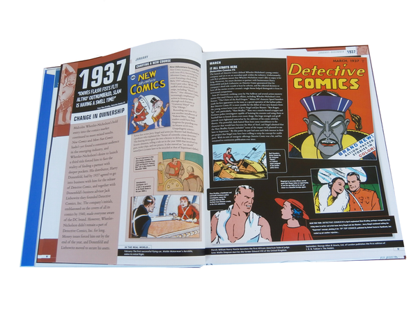 Паперова книга «DC Comics Year by Year. A Visual Chronicle. Updated Edition (+ 2 эксклюзивных плаката) », авторів Деніел Уоллес, Меттью К. Меннінг, Алан Коусілл, Алекс Ірвін, Майкл МакЕвенні - фото №1