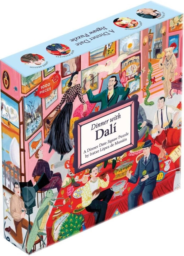 Бумажная книга «Dinner with Dali. A Dinner Date Jigsaw Puzzle» - фото №1