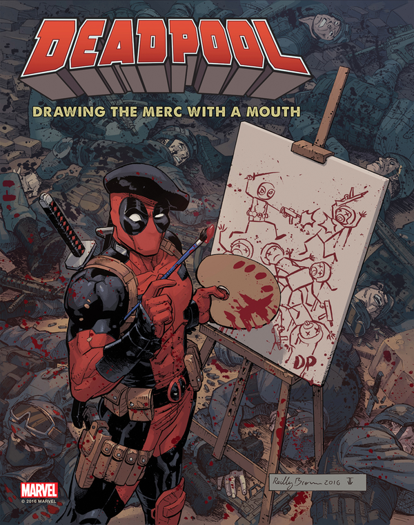 Бумажная книга «Deadpool: Drawing the Merc with a Mouth: Three Decades of Amazing Marvel Comics Art», автор Мэттью К. Мэннинг - фото №1