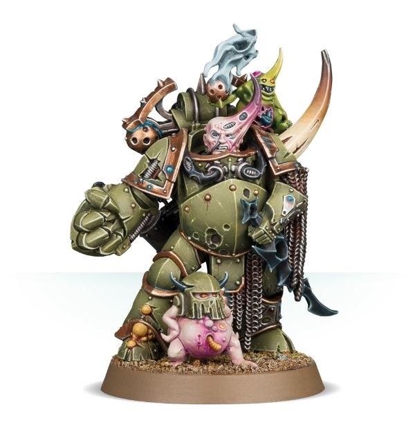 «Набор для сборки миниатюры Games Workshop Warhammer 40,000 Death Guard: Plague Marine Champion (99070102007)», бренда Games Workshop - фото №1