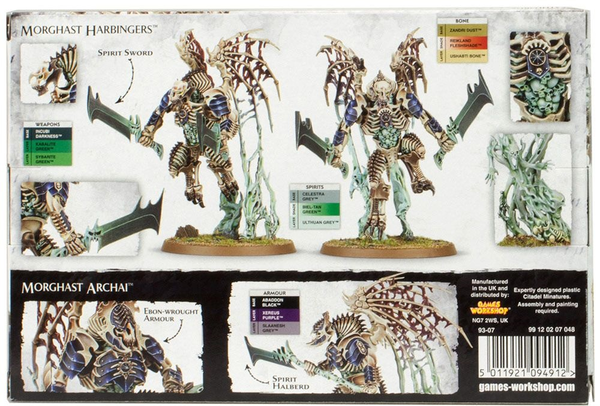  «Набор для сборки миниатюр Games Workshop Warhammer Age of Sigmar Deathlords Morghasts (99120207048)», бренда Games Workshop - фото №1