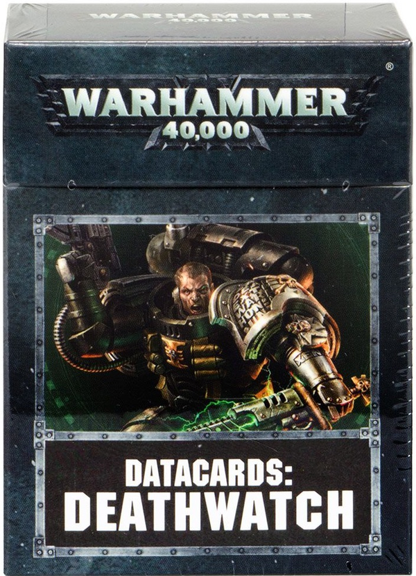  «Набор карт Games Workshop Warhammer 40,000 Datacards: Deathwatch (60220109002)», бренда Games Workshop - фото №1