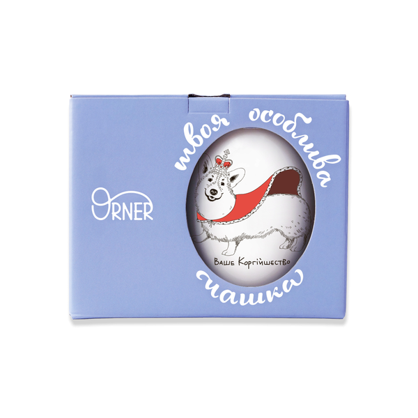  «Чашка Orner Коргі (orner-0573)», бренда Orner - фото №1