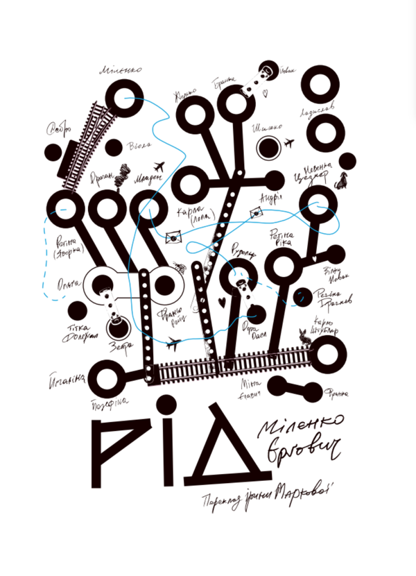 Паперова книга «Рід», автор Міленко Єргович - фото №1