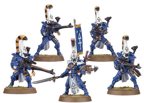  «Набор для сборки миниатюры Games Workshop Warhammer 40,000 Craftworlds Dire Avengers (99120104044)», бренда Games Workshop - фото №1