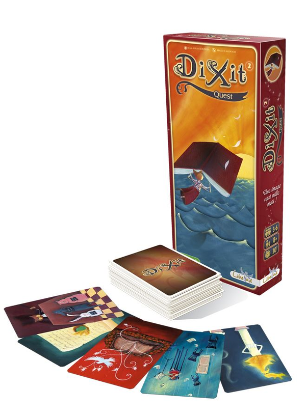  «Настольная игра Libellud Dixit 2 Приключение / Quest (DIX02ML9)», брендов Libellud, Игромаг - фото №1