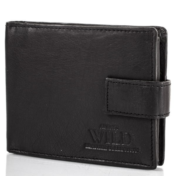«Портмоне чоловіче шкіряне Always Wild (DNKN992L-CCF-black)», brand Always Wild / Always Wild / - фото №1