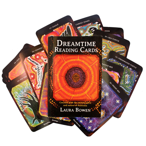 Бумажная книга «Dreamtime Reading Cards», автор Лаура Боуэн - фото №1