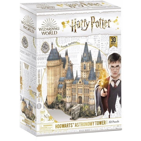 «Тривимірна головоломка-конструктор CubicFun Гоґвортс Астрономічна вежа Harry Potter», бренда CubicFun - фото №1