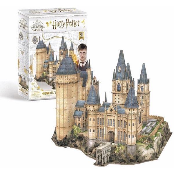 «Тривимірна головоломка-конструктор CubicFun Гоґвортс Астрономічна вежа Harry Potter», бренда CubicFun - фото №1
