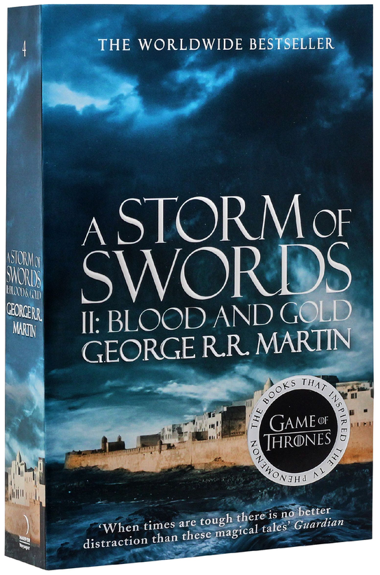 Бумажная книга «A Song of Ice and Fire. Book 3: A Storm of Swords. Part 2: Blood and Gold», автор Джордж Р. Р. Мартин - фото №1