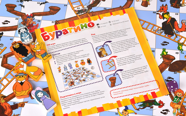 «Настольная игра Magellan Буратино (MAG04086)», бренда Magellan Entertainment - фото №1