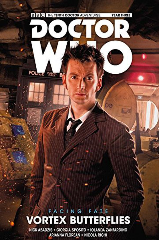 Паперова книга «Doctor Who. The Tenth Doctor. Facing Fate. Volume 2. Vortex Butterflies», автор Нік Абадзіс - фото №1
