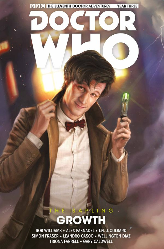 Бумажная книга «Doctor Who. The Eleventh Doctor. The Sapling. Volume 1. Growth », авторов Роб Уильямс, Алекс Пакнадель - фото №1