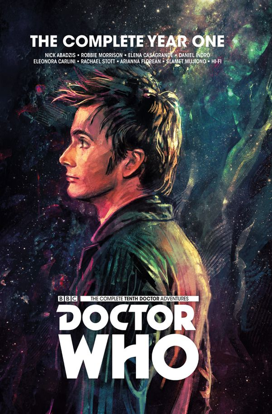 Бумажная книга «Doctor Who. The Tenth Doctor Complete Year One. Volume 1», авторов Ник Абадзис, Робби Моррисон - фото №1