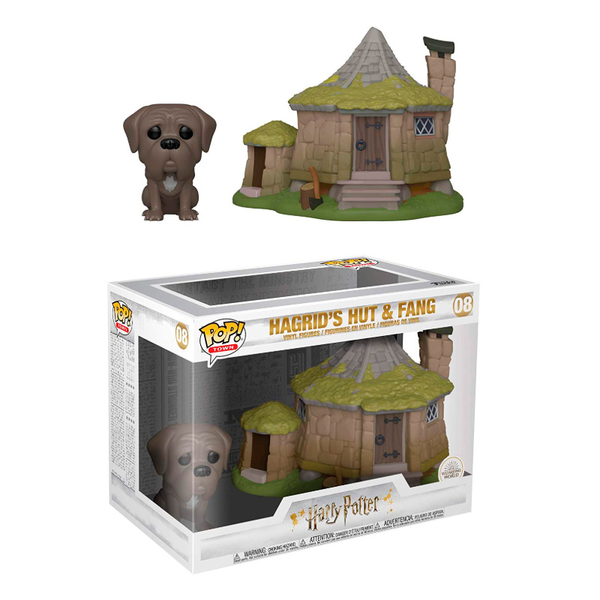  «Коллекционная фигурка Funko Pop! Town Harry Potter Hagrid's Hut with Fang (44230)», бренда Funko Pop - фото №1
