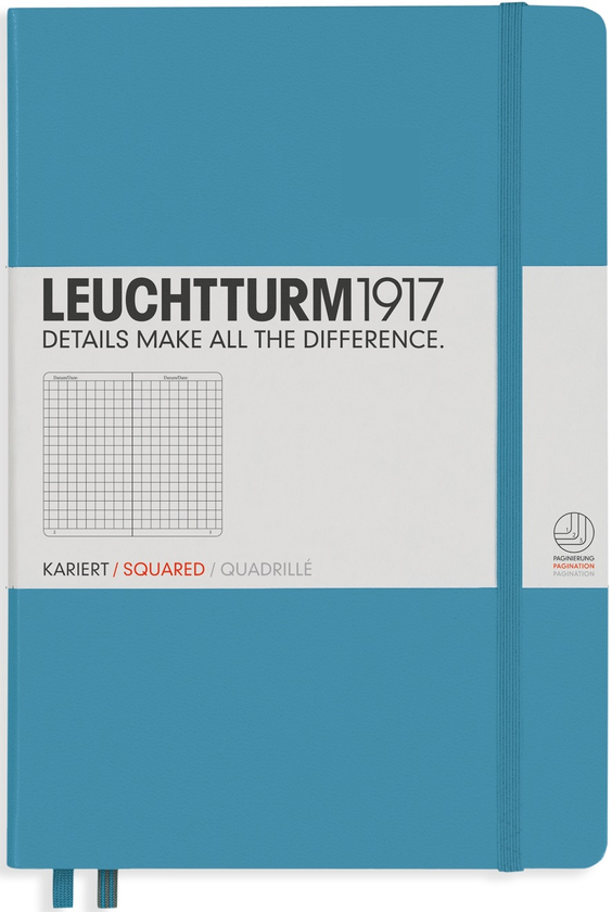  «Записная книжка Leuchtturm1917 синяя (354585)», бренда Leuchtturm1917 - фото №1
