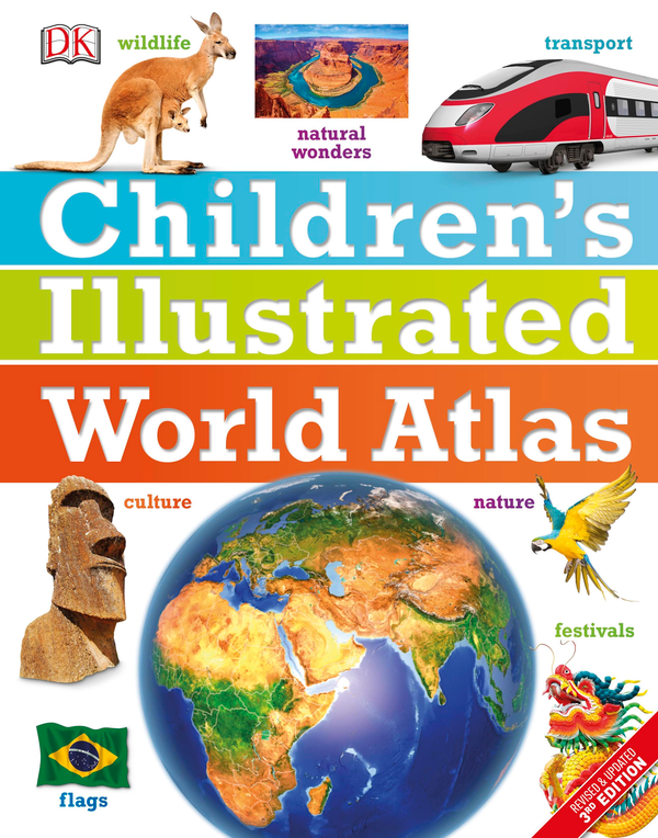 Бумажная книга «Children's Illustrated World Atlas» - фото №1