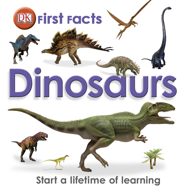 Паперова книга «First Facts Dinosaurs» - фото №1