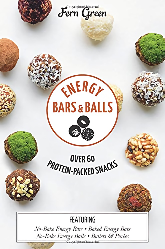 Паперова книга «Energy Balls & Bars», автор Ферн Грін - фото №1