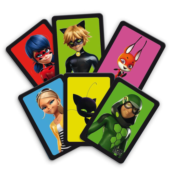  «Настільна гра Winning Moves Miraculous Top Trumps Match Board Game», бренду Winning Moves - фото №1