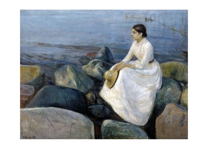 «Листівка Summer Night, Inger on the Beach, 1889 (EDM42)», бренда Artistic Card - фото №1