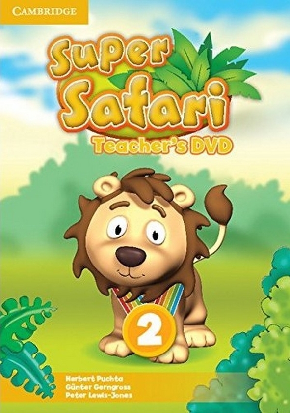 [object Object] «Super Safari. Level 2. Teacher's DVD», авторів Герберт Пухта, Гюнтер Гернгросс, Пітер Льюїс-Джонс - фото №1