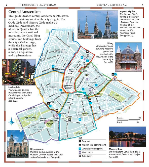 Бумажная книга «Amsterdam Pocket Map and Guide» - фото №1