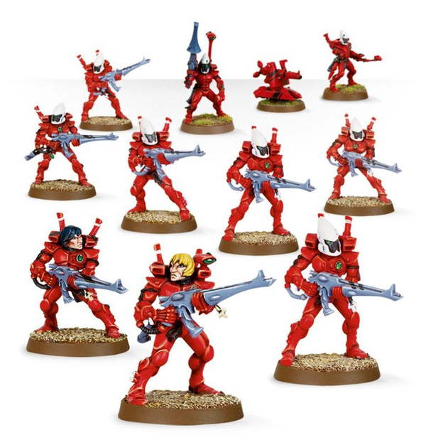 «Набор для сборки миниатюры Games Workshop Warhammer 40,000 Craftworlds Guardians (99120104045)», бренда Games Workshop - фото №1