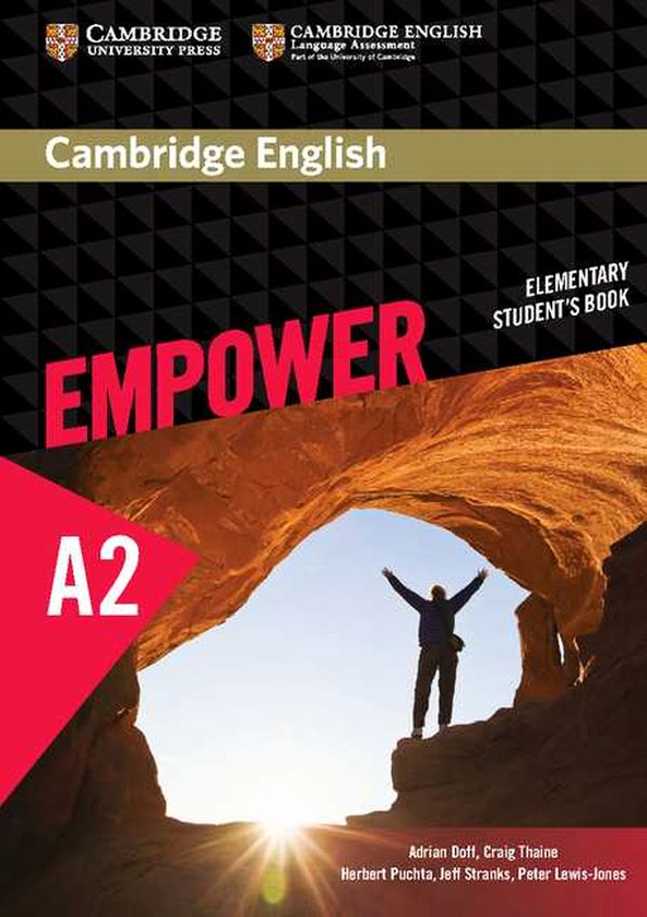 [object Object] «Cambridge English Empower A2. Elementary Student's book», авторов Джефф Стрэнкс, Питер Льюис-Джонс, Эдриан Дофф, Крейг Тэн, Герберт Пухта - фото №1