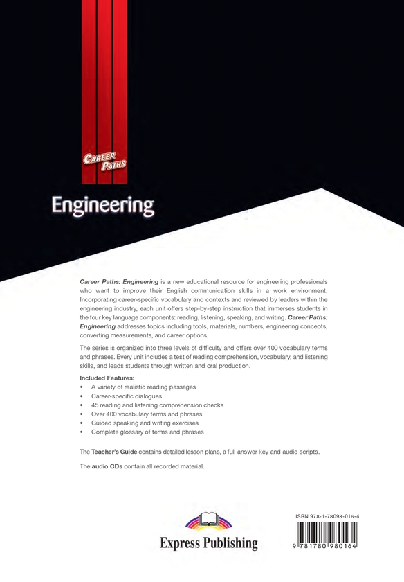 Паперова книга «Career Paths. Engineering. Student's Book (with Digibooks App)», авторів Чарльз Ллойд, Джеймс А. Фрейзер - фото №1