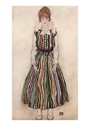 «Листівка Porträt der Künstlerin Edith, 1915 (ES44)», бренда Artistic Card - фото №1