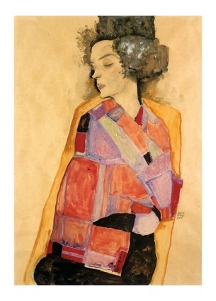  «Листівка Träumende Frau, 1911 (ES48)», бренда Artistic Card - фото №1