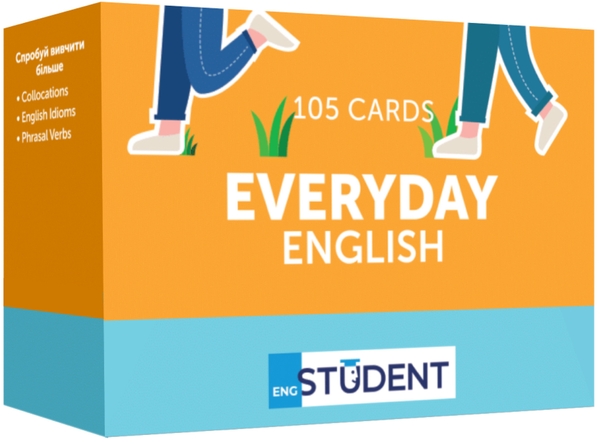 Бумажная книга «Everyday English. 105 карток» - фото №1